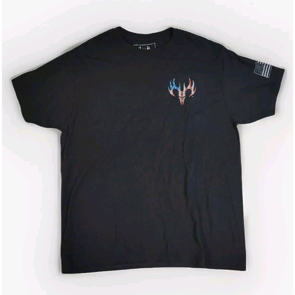 New Buck Wear Respect This or Expect this Men's 2016 T-Shirt Black Size XL
